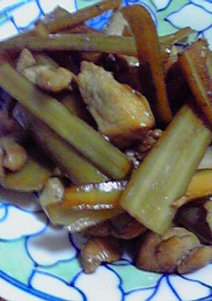 鶏ごぼう-レシピのメイン写真