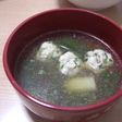 早く元気になって!鶏団子スープ