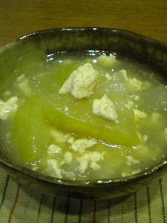 冬瓜の鶏ミンチあんかけ☆-レシピのメイン写真