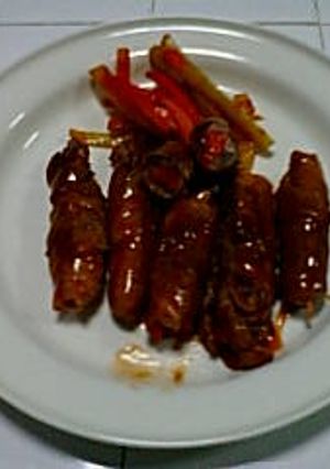 豚肉の野菜巻き!!-レシピのメイン写真