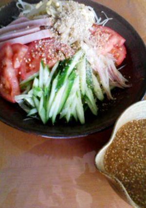 坦々そうめん-レシピのメイン写真