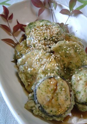 餃子の具で絶品ミラクル♪茄子のあんかけ☆-レシピのメイン写真