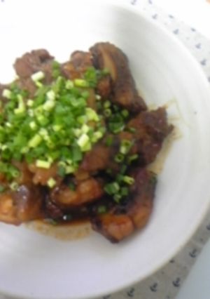 居酒屋風★豚バラ軟骨のピリ辛味噌煮込み-レシピのメイン写真