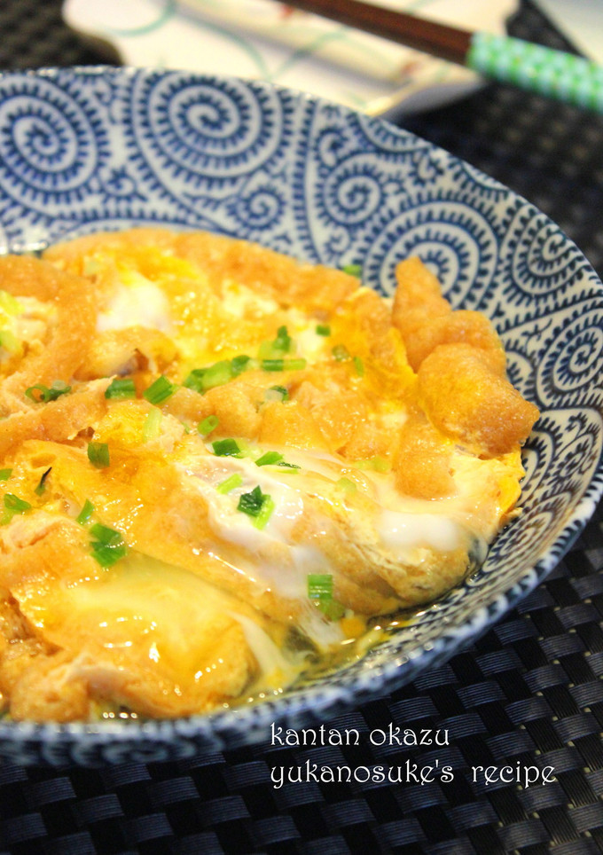 簡単おかず　お揚げの卵とじ-レシピのメイン写真