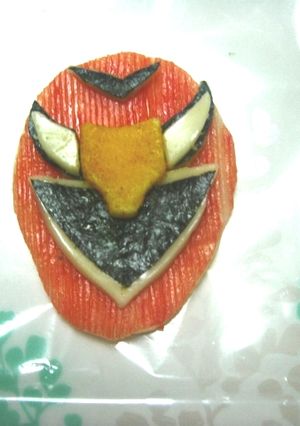 キャラ弁　ゴーオンジャー-レシピのメイン写真