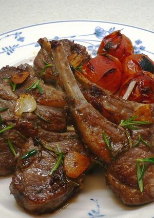 骨付きラム肉の香草焼き-レシピのメイン写真