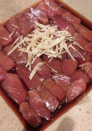 安いマグロが料亭の味に！マグロ漬け-レシピのメイン写真
