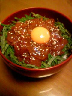 ピリ辛さっぱり☆まぐろユッケ丼-レシピのメイン写真