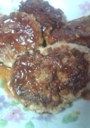 餃子の具deハンバーグ-レシピのメイン写真