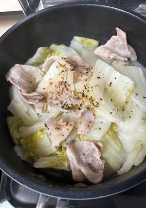 豚バラ肉白菜のミルフィーユ鍋-レシピのメイン写真