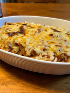 ペンネのミートソースチーズ焼き♡-レシピのメイン写真