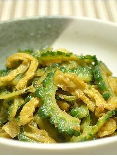 ❉ゴーヤと油揚げの味噌和え❉-レシピのメイン写真