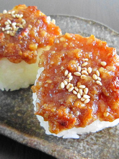 くるみ味噌の 焼きおにぎり-レシピのメイン写真