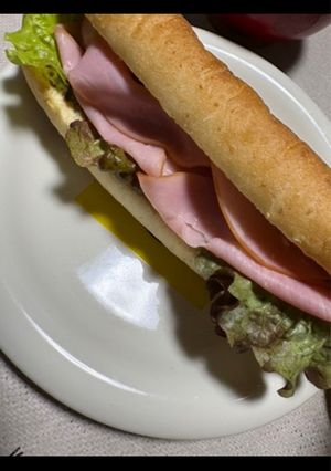 お弁当にもぴったり！アメリカンハムサンド！-レシピのメイン写真