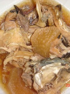 鯉のあら煮・圧力鍋-レシピのメイン写真
