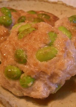 とってもジューシー☆枝豆つくね☆-レシピのメイン写真