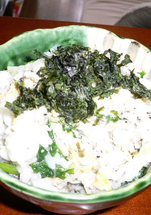 岩のりの中華雑炊-レシピのメイン写真