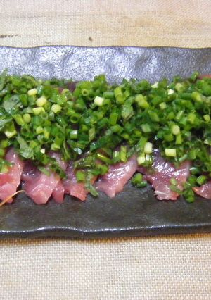 カツオのねぎぽん-レシピのメイン写真