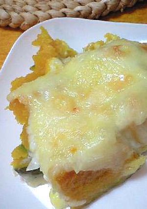 かぼちゃのグラタン-レシピのメイン写真