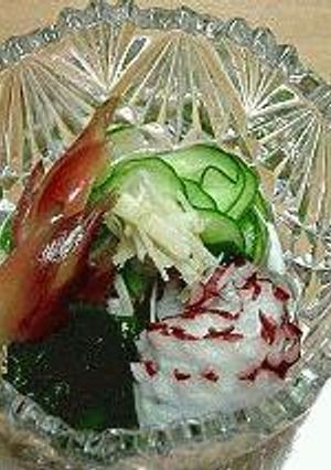 きゅうりの酢の物　料亭風-レシピのメイン写真