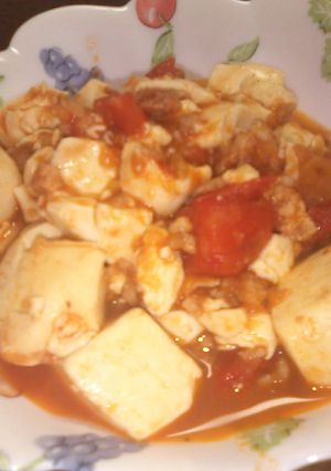 さっぱりトマト麻婆豆腐!?-レシピのメイン写真