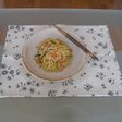 桜えびと万能ネギの塩焼きそば