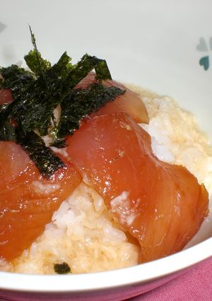 長芋とろろ汁がたまらない❤漬けまぐろ丼-レシピのメイン写真