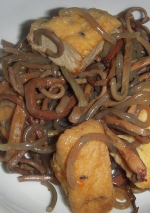 ぜんまいとがんも煮-レシピのメイン写真