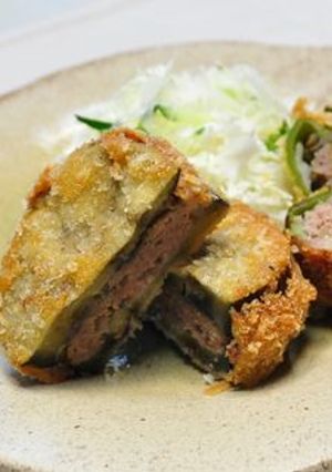 茄子のはさみ揚げ-レシピのメイン写真