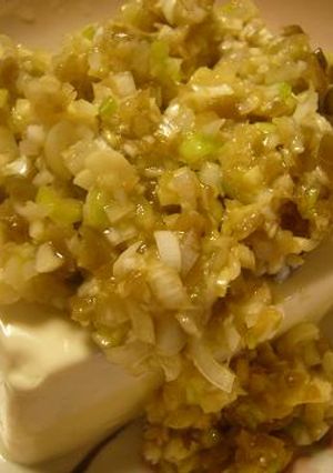 ザーサイねぎ豆腐-レシピのメイン写真