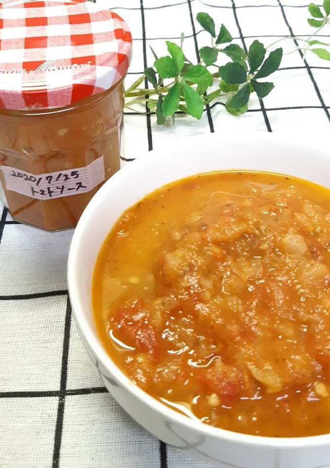 美味しいトマトソース-レシピのメイン写真