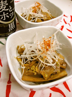 焼きメンマ-レシピのメイン写真