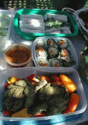 さちごはんさんに捧げた★生春巻きラーメン-レシピのメイン写真