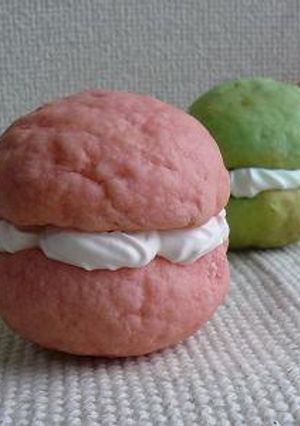 まかろんみたいなメロンパン-レシピのメイン写真