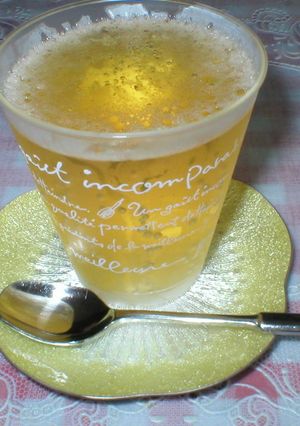 ビールゼリー-レシピのメイン写真
