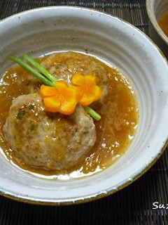 野菜入りあんかけ豆腐ハンバーグ-レシピのメイン写真