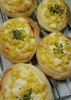 ●コーン●チーズ●パン●-レシピのメイン写真
