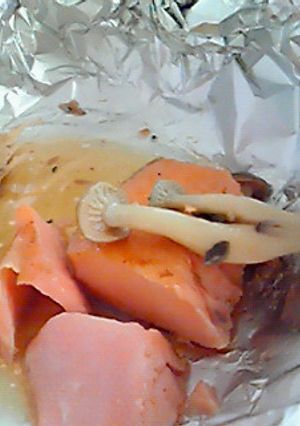 簡単☆フライパン1つで鮭のホイル焼き-レシピのメイン写真