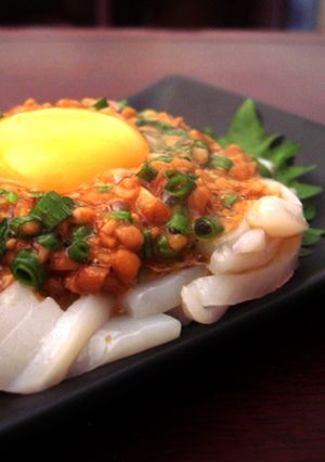 韓国風イカ納豆-レシピのメイン写真
