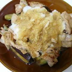 รูปของ 夏にサッパリ★ナスと豚肉のおろし合え