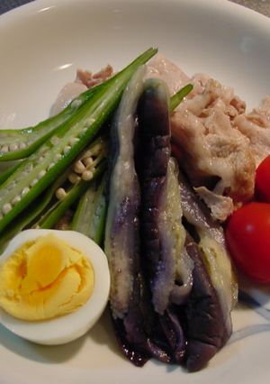 夏野菜でかんたん冷しゃぶ-レシピのメイン写真