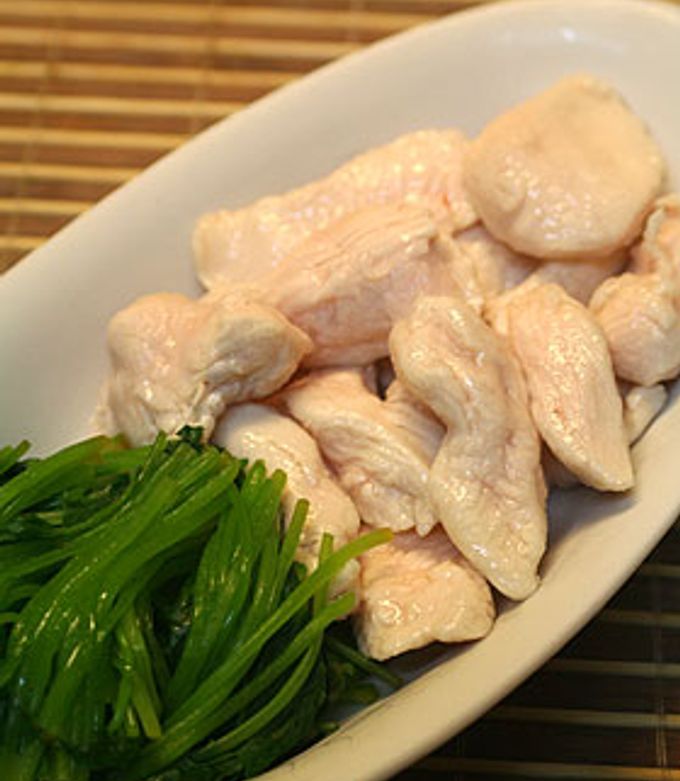 とろとろな　鶏わさ♪-レシピのメイン写真