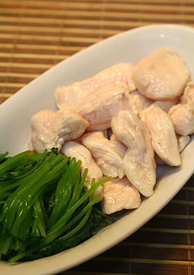 とろとろな　鶏わさ♪-レシピのメイン写真