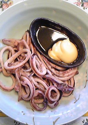 いかバター炒め♪醤油ﾏﾖでいただき☆-レシピのメイン写真