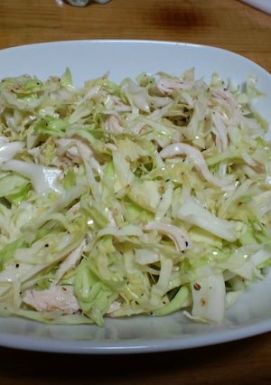 超簡単っ！きゃべつの胡麻サラダ☆-レシピのメイン写真