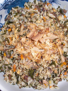 高菜じゃないの?お茶っ葉でエコな焼き飯-レシピのメイン写真