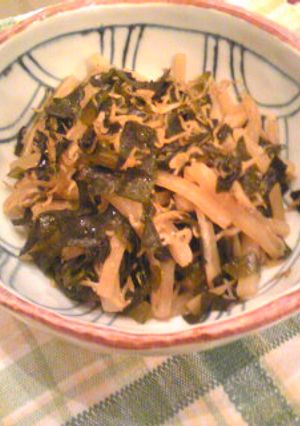 大根とわかめの炒め物-レシピのメイン写真
