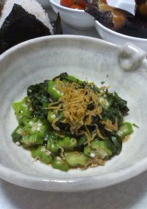 簡単!オクラと大葉のさっぱり和え-レシピのメイン写真