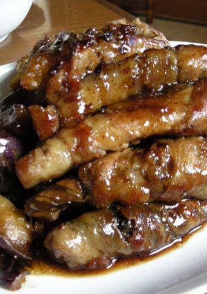 甘辛☆なすの豚肉巻き-レシピのメイン写真