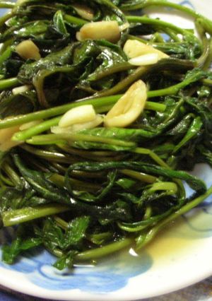 台湾家庭料理☆夏の野菜♪空心菜炒め♪-レシピのメイン写真